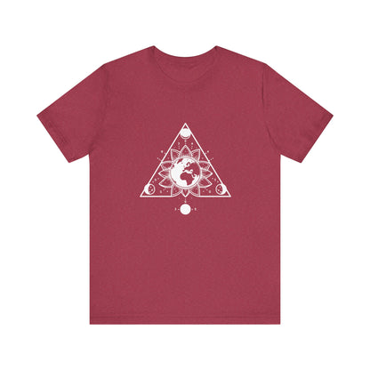 Sunflower Moon Triangle T-Shirt