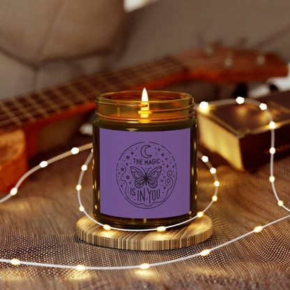 The magic is in YOU - Scented Candle Coconut Apricot Wax