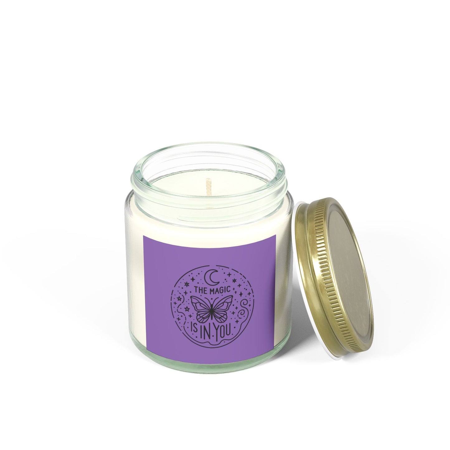 The magic is in YOU - Scented Candle Coconut Apricot Wax