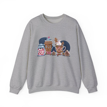 Ginger Bread & Hot Coco - Christmas Sweater Collection ✨🎅🎄 - Crewneck Sweatshirt