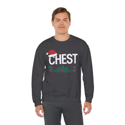 CHEST fun Christmas Sweater Collection ✨🎅🎄 - Crewneck Sweatshirt