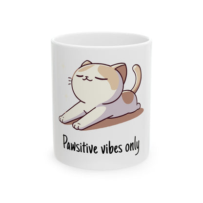 Pawsitive vibes only Mug