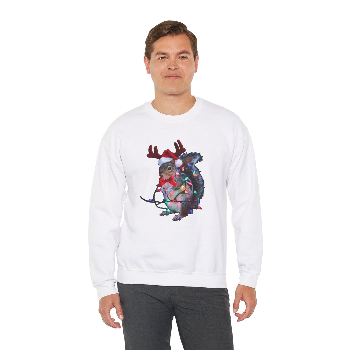 Squirrel - Christmas Sweater Collection ✨🎅🎄 - Crewneck Sweatshirt