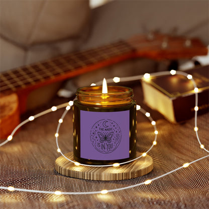 The magic is in YOU - Scented Candle Coconut Apricot Wax