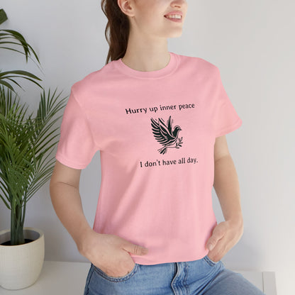 Hurry up inner peace I don't have all day T-Shirt