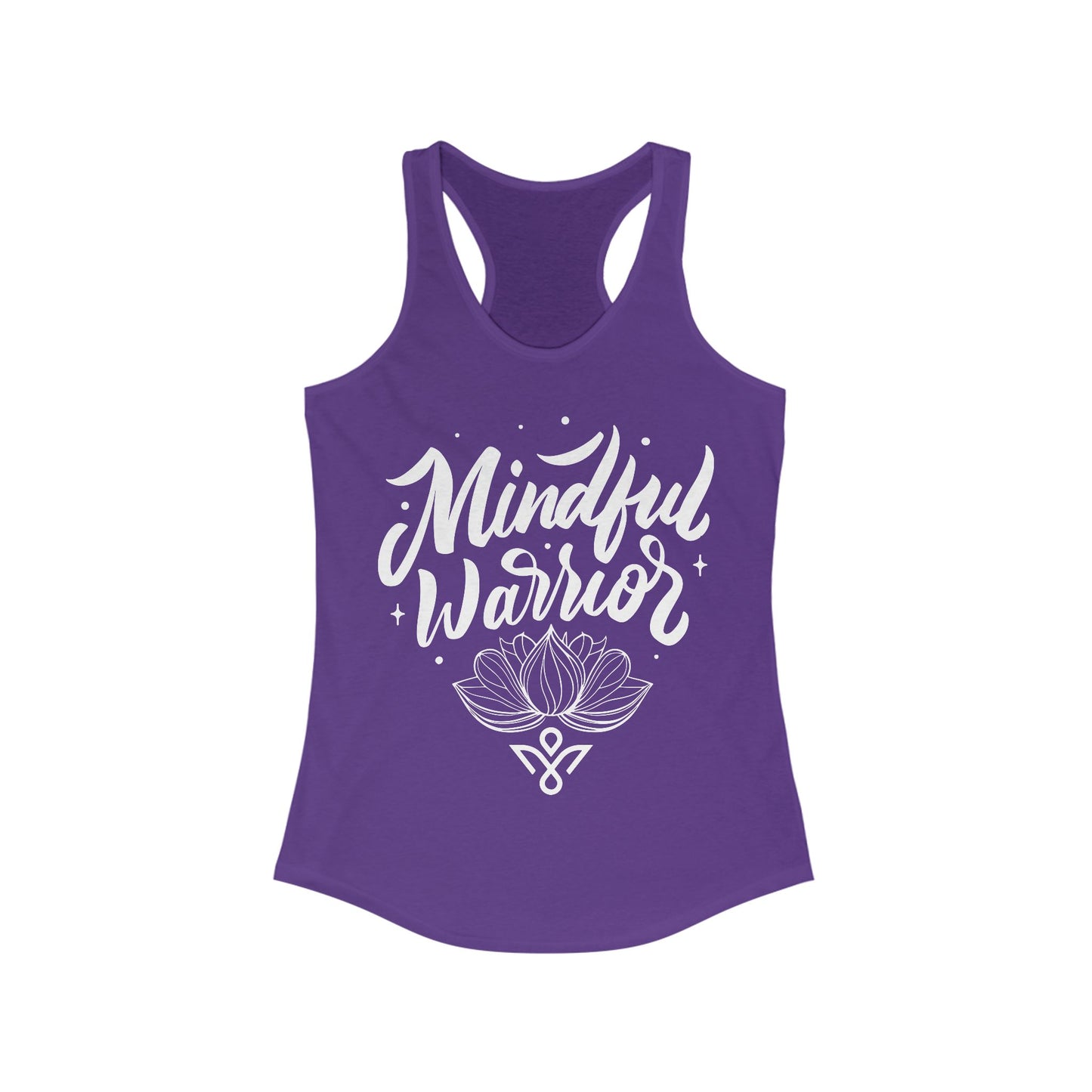 Mindful Warrior - Women Racerback Tank Top