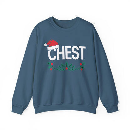 CHEST fun Christmas Sweater Collection ✨🎅🎄 - Crewneck Sweatshirt