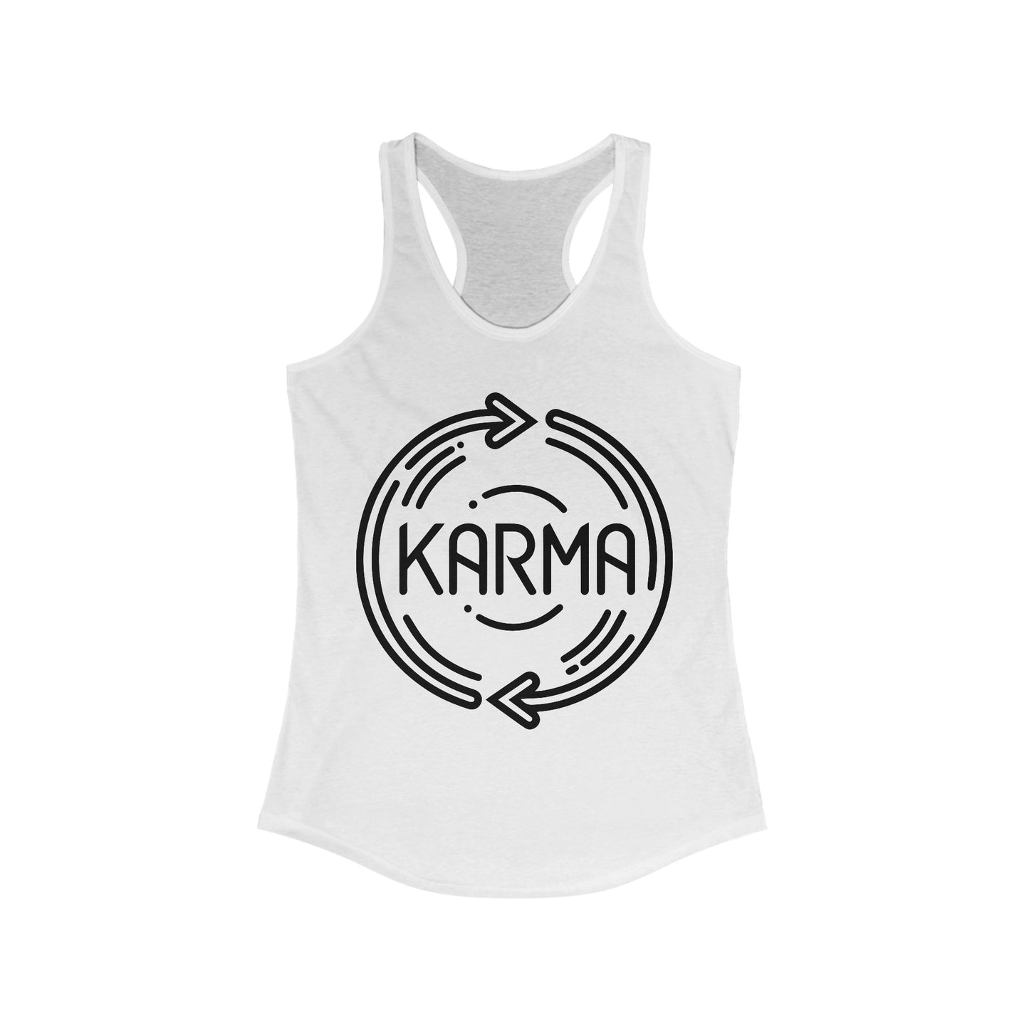 KARMA - Women Racerback Tank Top