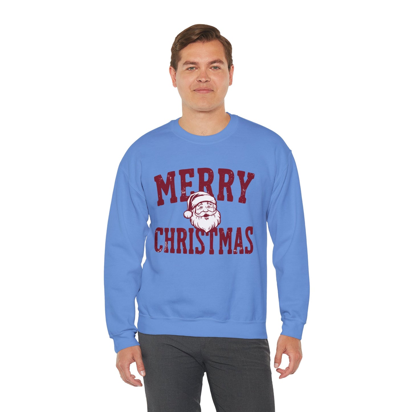 Santa MERRY CHRISTMAS - Christmas Sweater Collection ✨🎅🎄 - Crewneck Sweatshirt