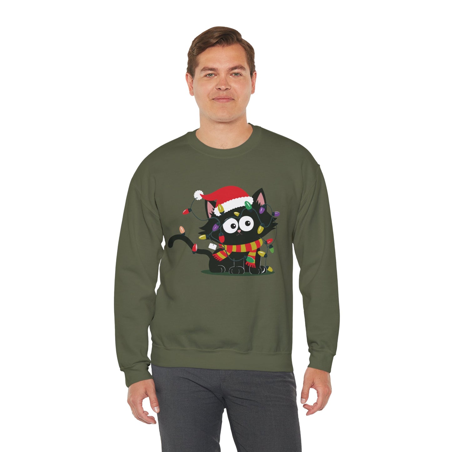 Meowy Christmas Sweater Collection ✨🎅🎄 - Crewneck Sweatshirt