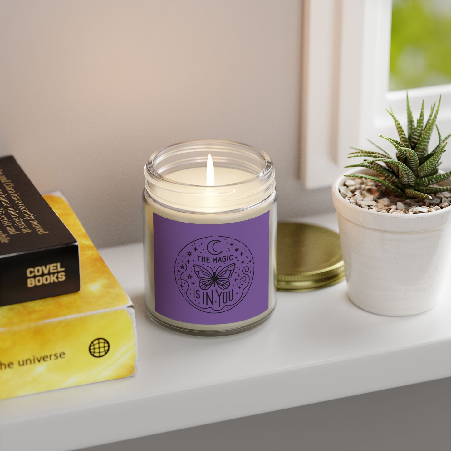 The magic is in YOU - Scented Candle Coconut Apricot Wax