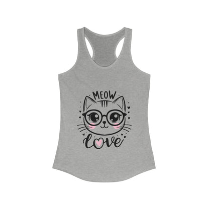 Cat Meow Love Tank Top