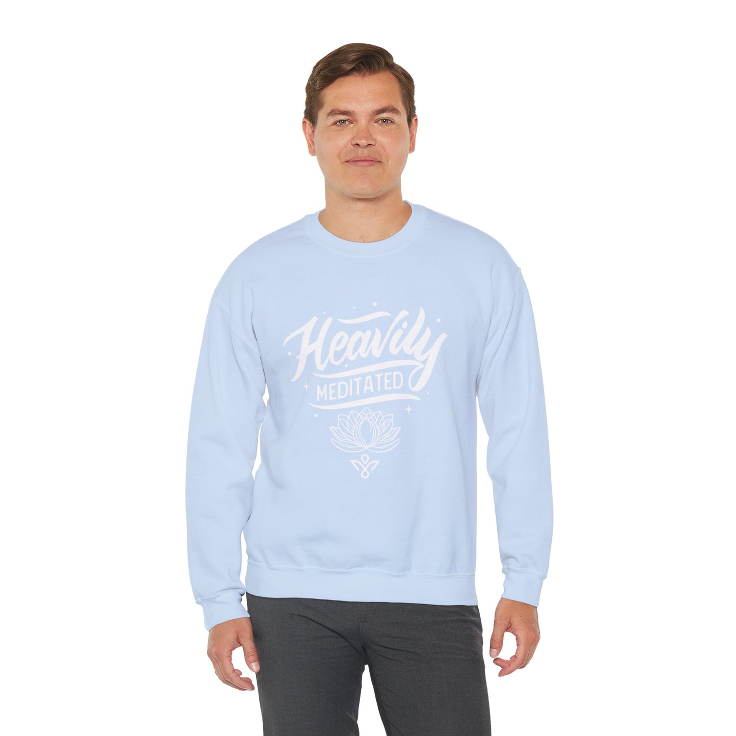 Heavily Meditated - Crewneck Sweatshirt