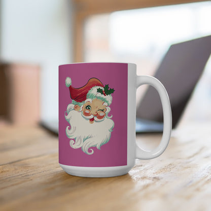 Cute Santa - Christmas ✨🎄🎅 Ceramic Mug (11, 15 oz) - Double sided design