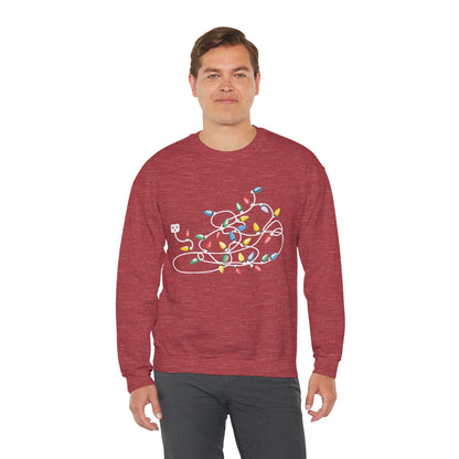 Christmas Lights - Christmas Sweater Collection ✨🎅🎄 - Crewneck Sweatshirt