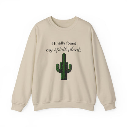 I finally found my spirit plant - Crewneck Sweatshirt