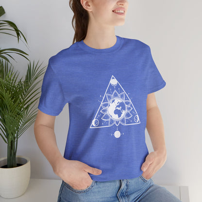 Sunflower Moon Triangle T-Shirt