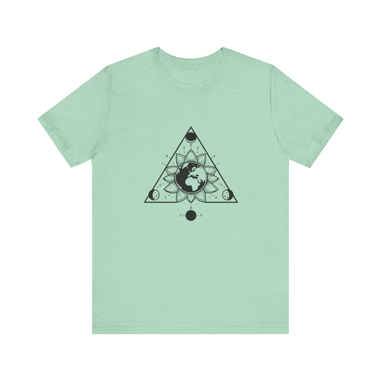 Sunflower Moon Triangle T-Shirt