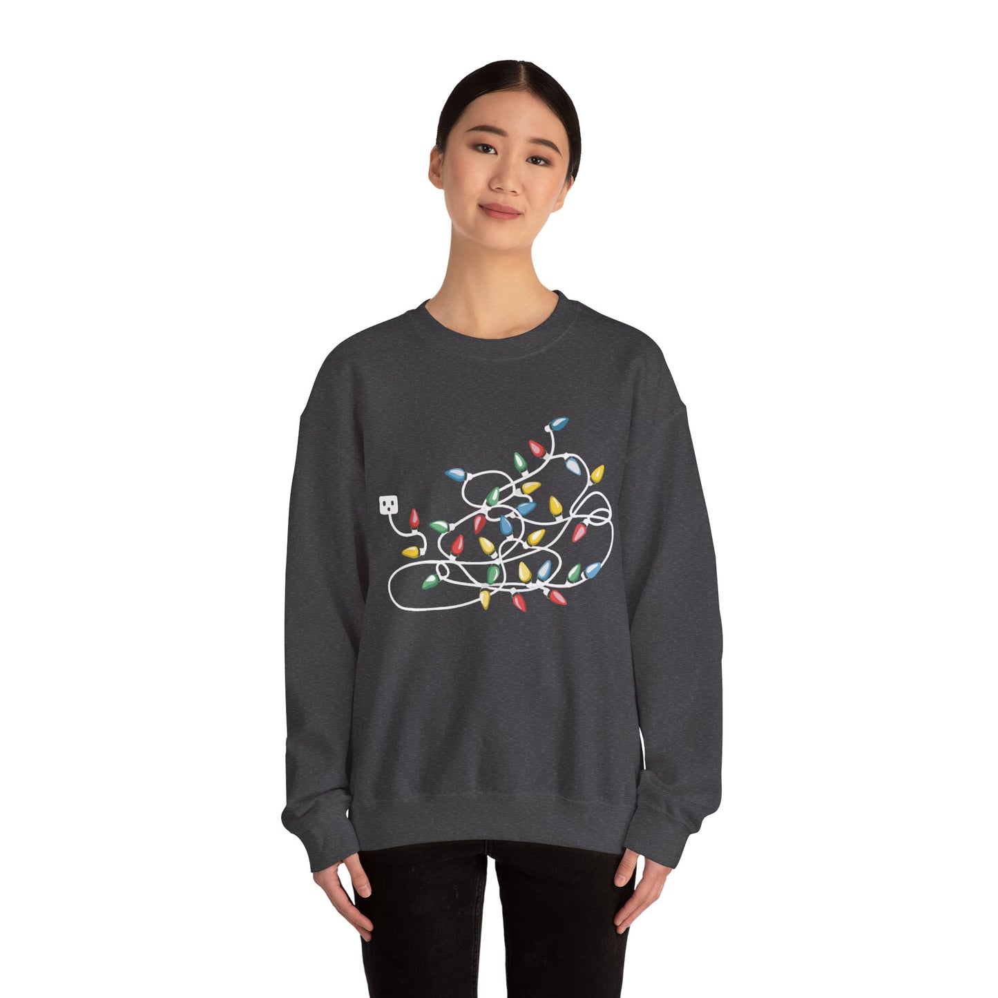 Christmas Lights - Christmas Sweater Collection ✨🎅🎄 - Crewneck Sweatshirt