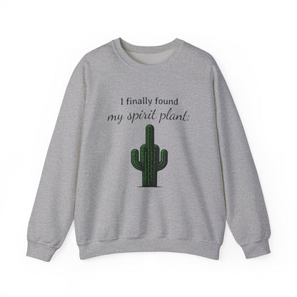 I finally found my spirit plant - Crewneck Sweatshirt