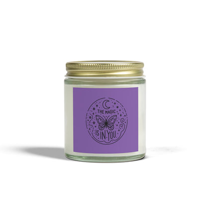 The magic is in YOU - Scented Candle Coconut Apricot Wax