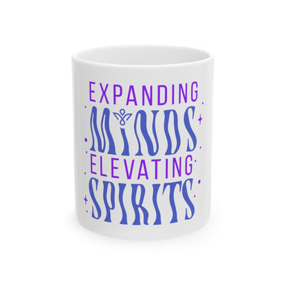 Expanding Minds Elevating Spirits Mug