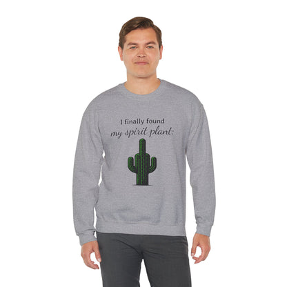 I finally found my spirit plant - Crewneck Sweatshirt