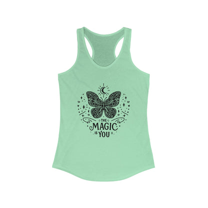 The Magic Is You - Women Racerback Tank Top