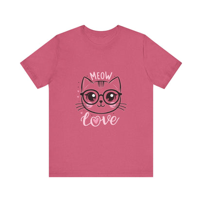 Cat Meow Love - T-Shirt