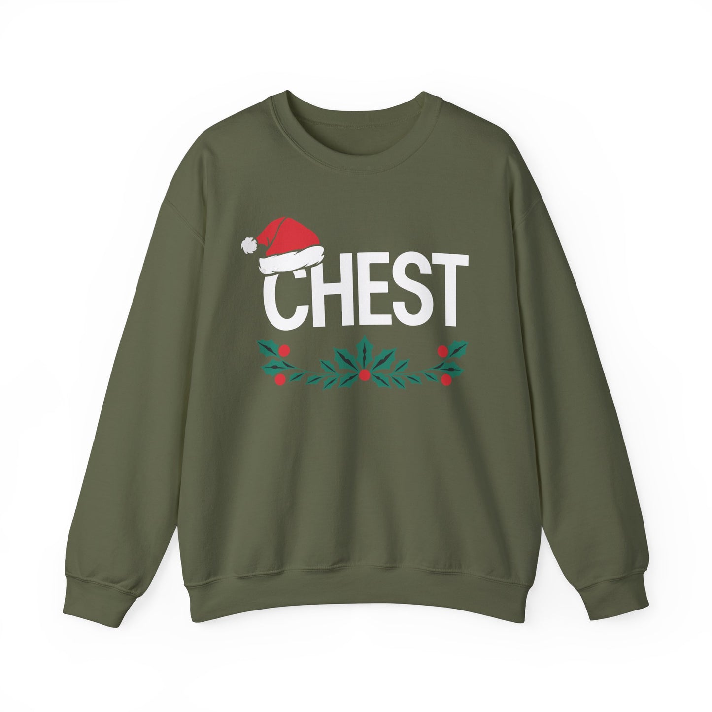 CHEST fun Christmas Sweater Collection ✨🎅🎄 - Crewneck Sweatshirt