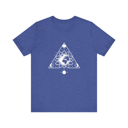 Sunflower Moon Triangle - T-Shirt