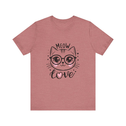 Cat Meow Love - T-Shirt