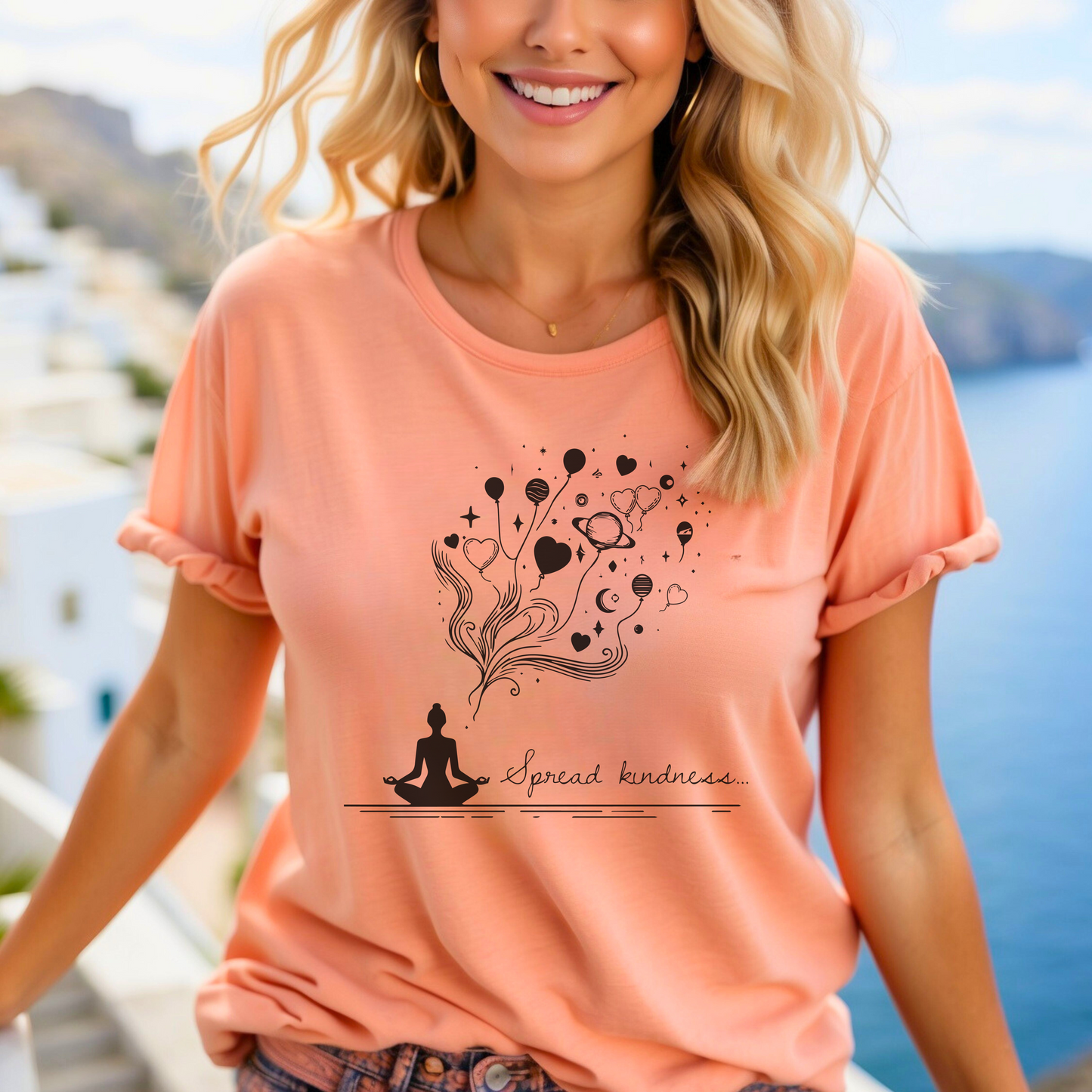 Spread Kindness and Balloons T-Shirt